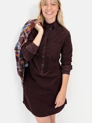 CAMEL ACTIVE Cordkleid aus reiner Baumwolle in Rot