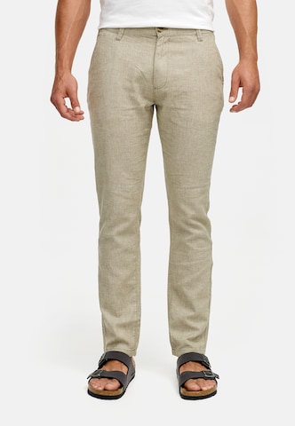 INDICODE JEANS Regular Broek 'Guy' in Groen: voorkant