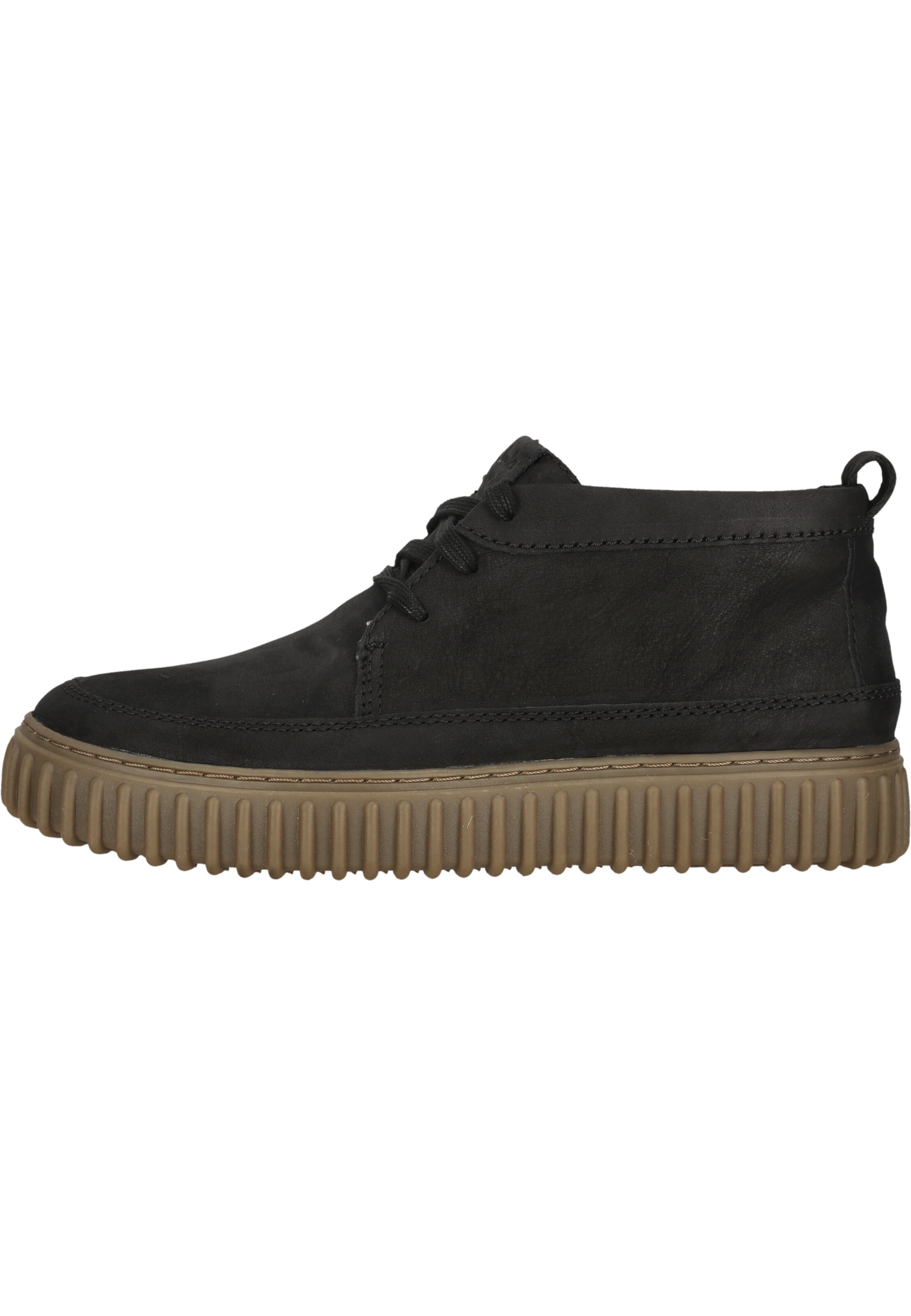 CLARKS Boots 'Torhill Lace High' in Zwart