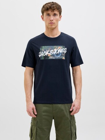 Maglietta 'HAWAII' di JACK & JONES in blu: frontale