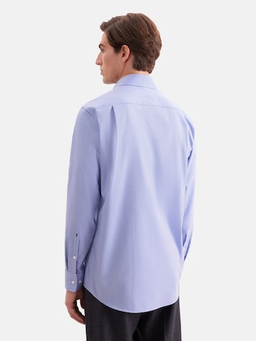 Coupe regular Chemise business SEIDENSTICKER en bleu