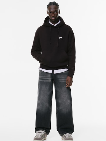 Sweat-shirt Pull&Bear en noir