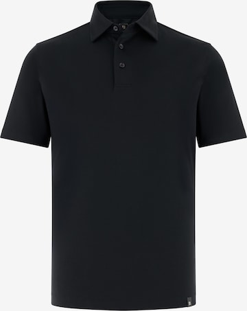 Boggi Milano Poloshirt in Schwarz: Vorderseite
