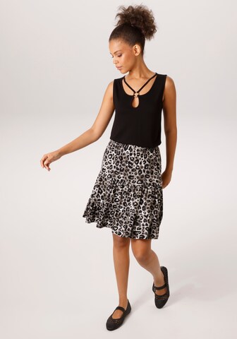 Aniston CASUAL Top in Schwarz