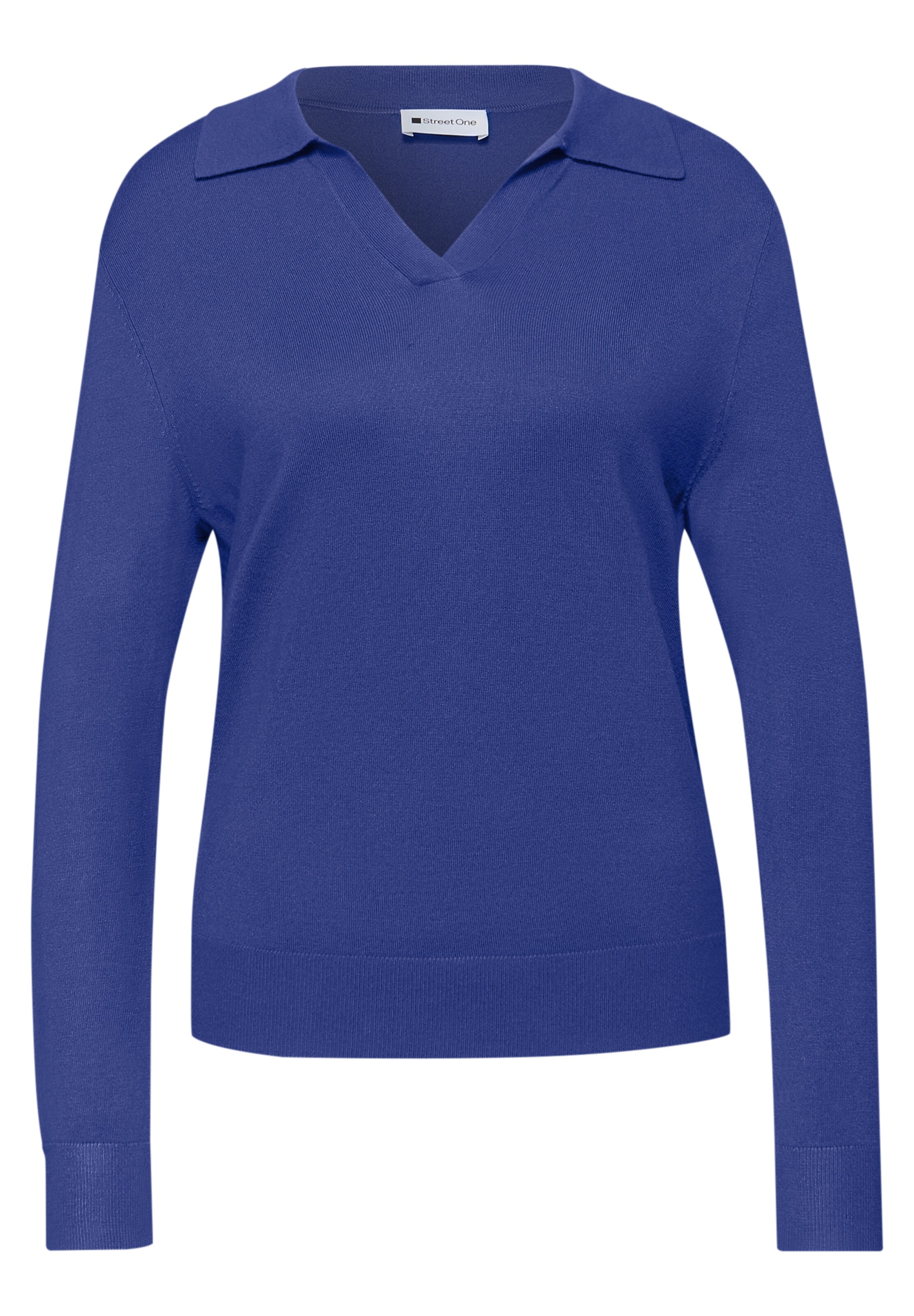 STREET ONE Sweater in Blue: front