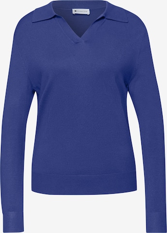 STREET ONE Sweater in Blue: front