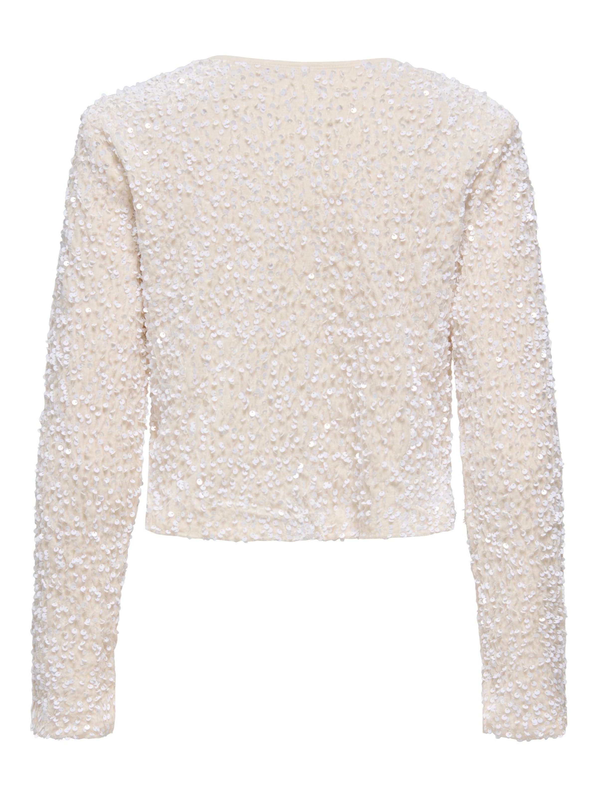 ONLY Top 'ANIKA' in weiß, Produktansicht