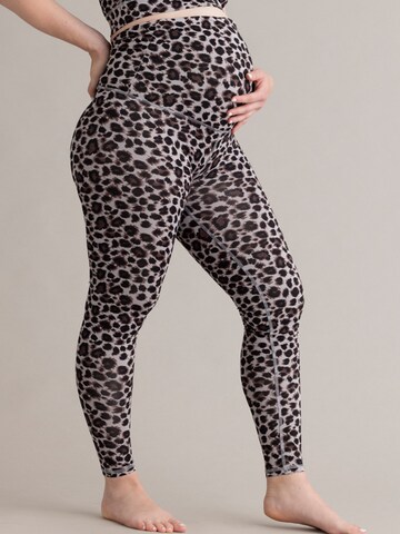 Hey Honey Skinny Leggings 'Maternity' in Beige