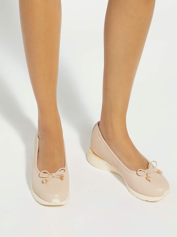 Ballerines 'Higline' Dune LONDON en rose