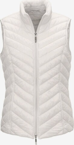 Goldner Bodywarmer in Wit: voorkant