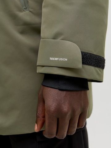 JACK & JONES Parka 'JCOFUSION' in Grün
