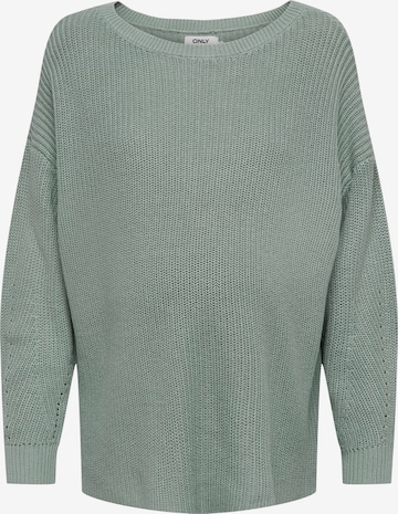 Only Maternity Sweater 'Hilde' in Green