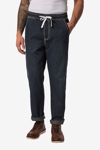 JP1880 Loosefit Broek in Blauw: voorkant