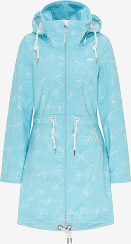 Schmuddelwedda Raincoat in Blue: front