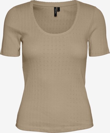 VERO MODA Shirt 'Zoe' in Braun: predná strana