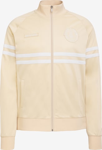 Unfair Athletics Performance Jacket in Beige: front