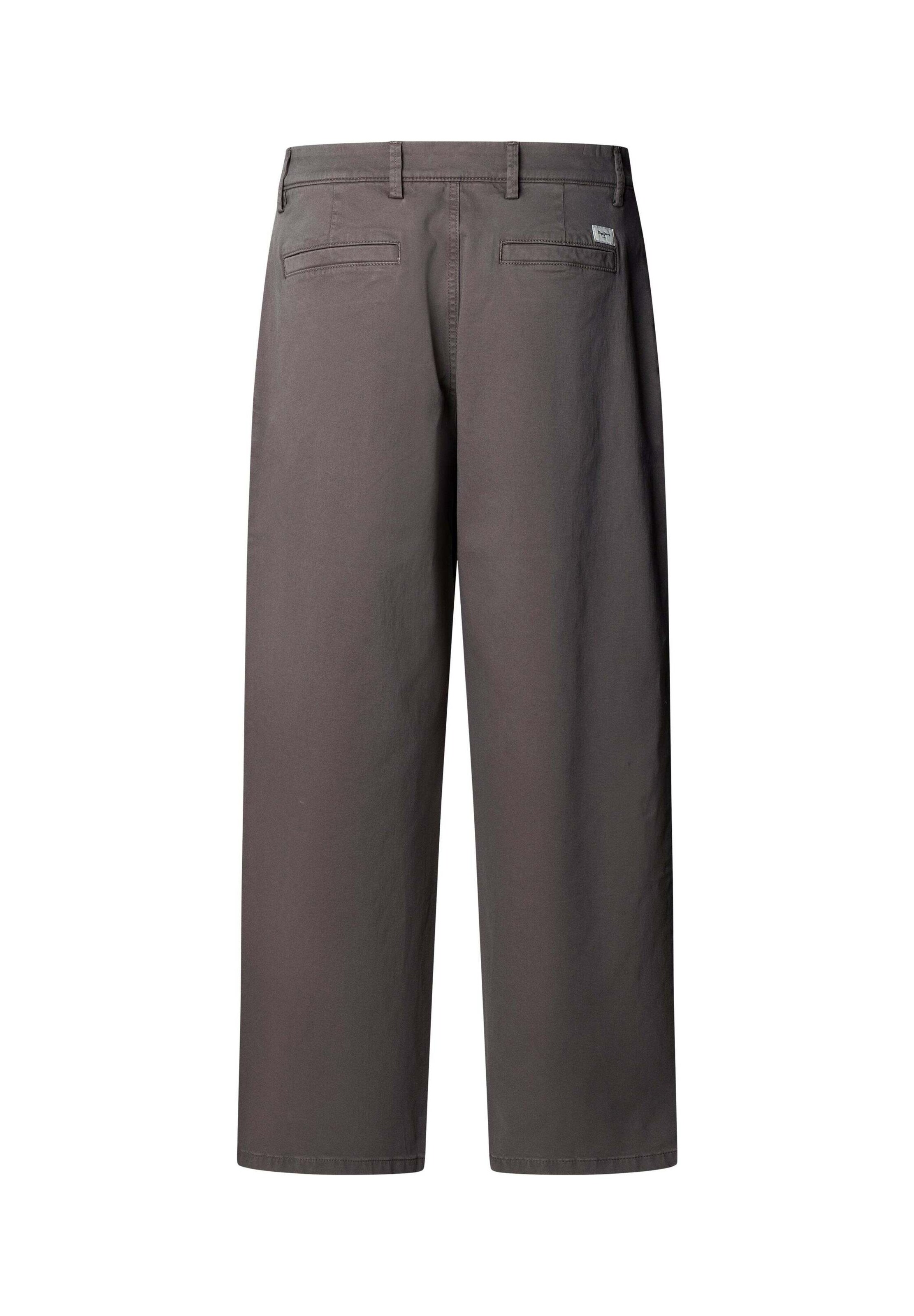 Pepe Jeans - Loosefit Pantalón plisado en gris