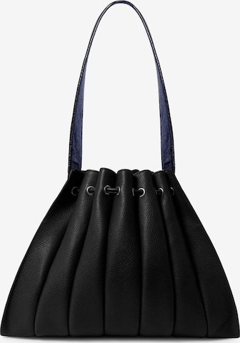 Gretchen Shoulder Bag 'Fan' in Black: front