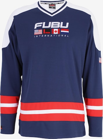 mėlyna FUBU Marškinėliai: priekis