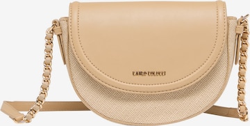 Carlo Colucci Schoudertas ' di Maio ' in Beige: voorkant