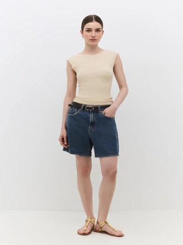 No Matter What Top‌‌‌‌‌‌‌‌‌ in Beige: Vorderseite