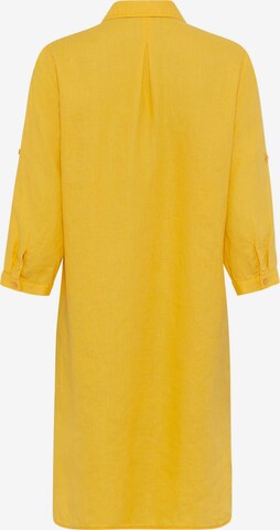 Olsen Shirt Dress in Yellow