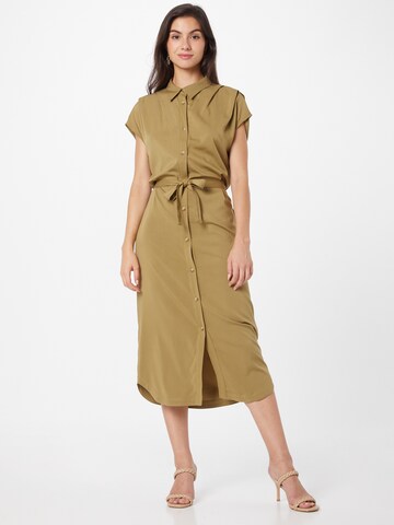 Soft Rebels Blousejurk 'Valencial' in Beige: voorkant