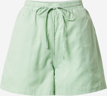 VILA Trousers 'FABIO' in Green: front