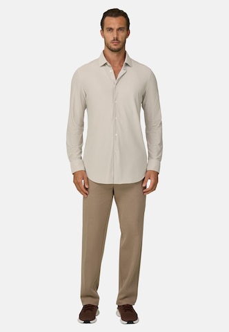 Coupe slim Chemise Boggi Milano en beige