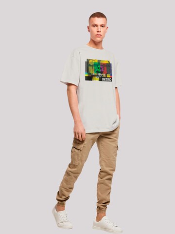 F4NT4STIC Shirt 'Heroes of Childhood Tao Tao Cassette' in Grey