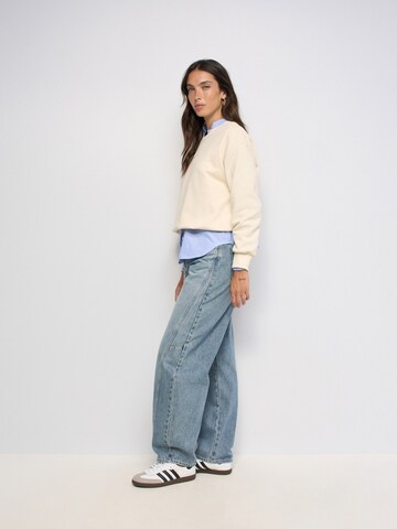 Salsa Jeans Langarm-shirts in Beige