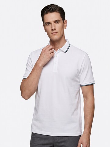 ALLTHEMEN Shirt 'Haltung'‌‌ in Weiß