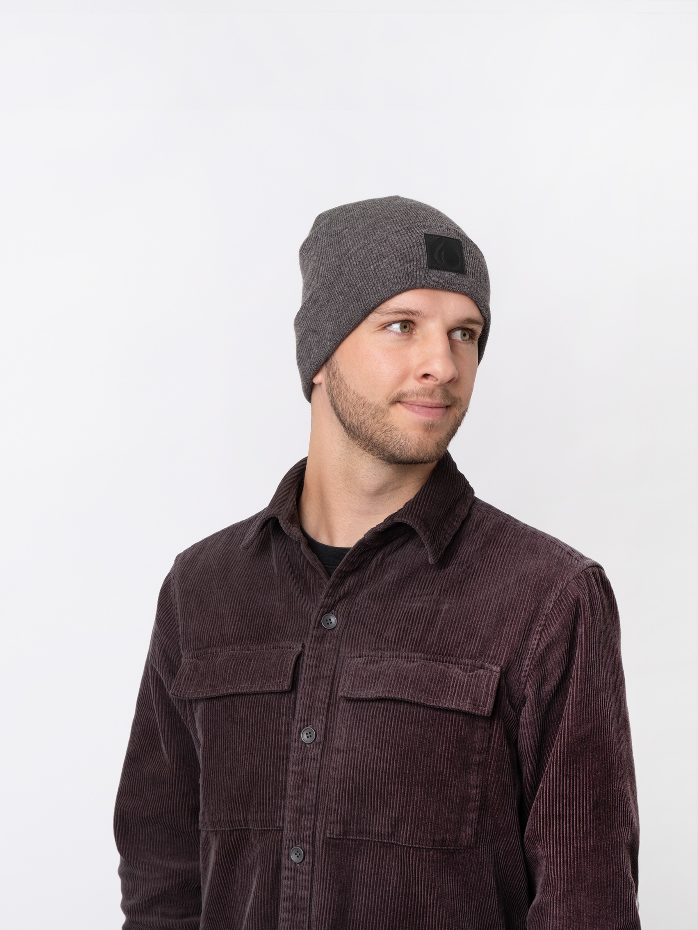 Occulto Muts 'Luca' in Grijs: voorkant