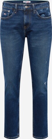 Tommy Jeans Slimfit Jeans 'AUSTIN' in Blauw: voorkant