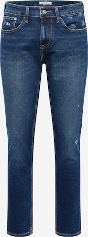 Coupe slim Jean 'AUSTIN' Tommy Jeans en bleu : devant