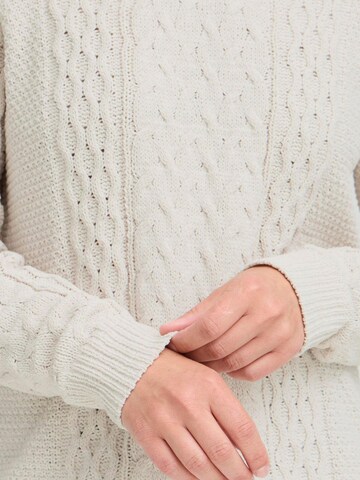 Oxmo - Pullover ' OXFSANVI PU 1 ' em bege