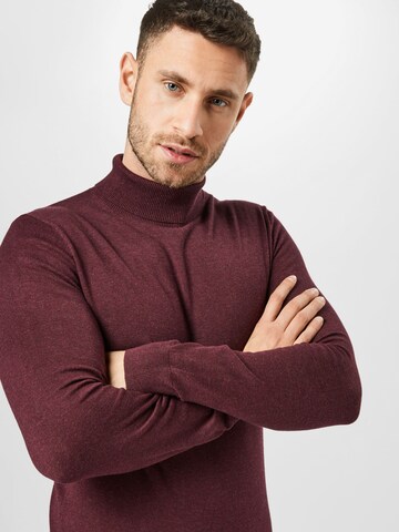 BURTON MENSWEAR LONDON Regular Fit Pullover in Rot
