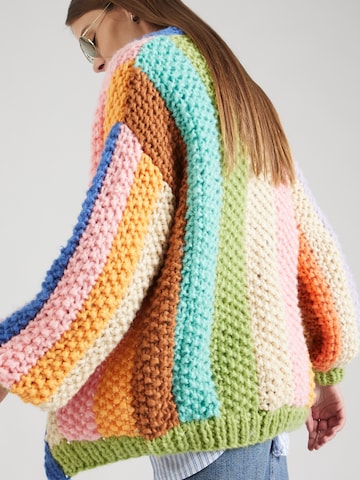 FRNCH PARIS Knit Cardigan 'LOBELIA' in Mixed colors