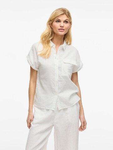 VILA Bluse 'VILania' i hvid: forside