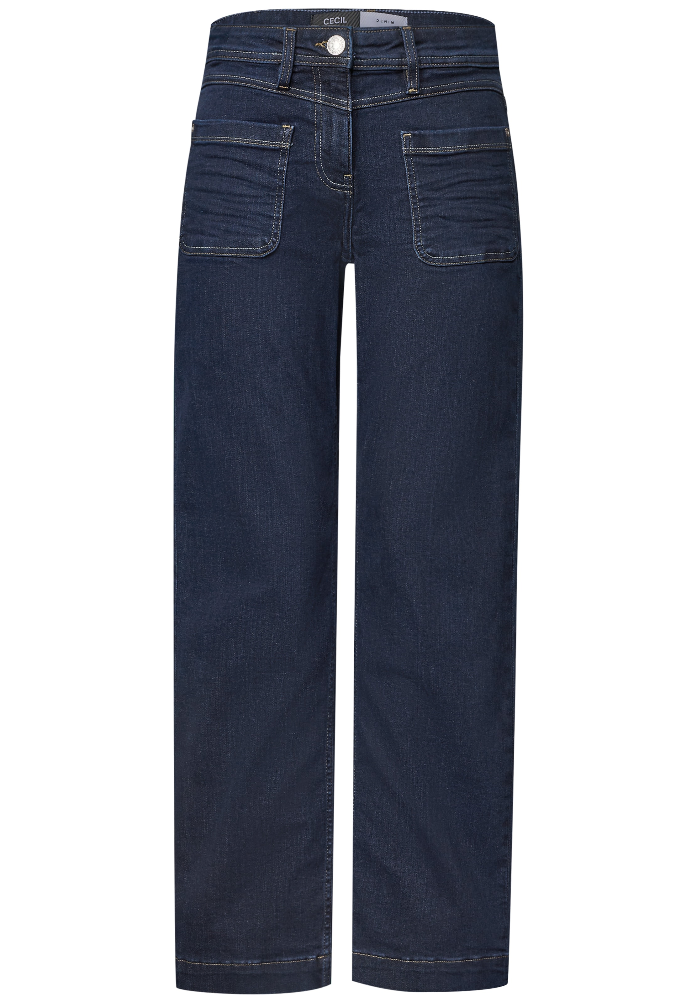 Wide leg Jeans 'Neele' di CECIL in blu: frontale