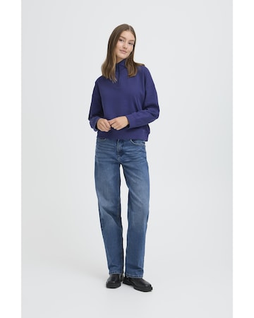 Sweat-shirt ICHI en bleu