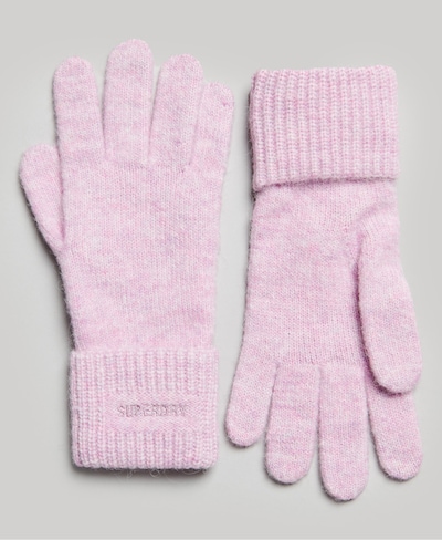 Superdry Fingerhandschuhe in pink, Produktansicht