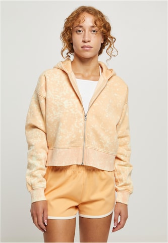 Urban Classics Sweatjacka i orange: framsida