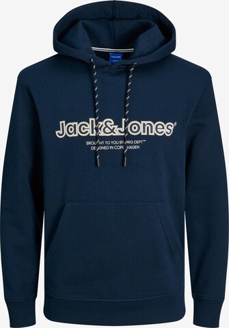 zils JACK & JONES Sportisks džemperis 'Lakewood': no priekšpuses