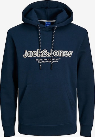 mėlyna JACK & JONES Megztinis be užsegimo 'Lakewood': priekis