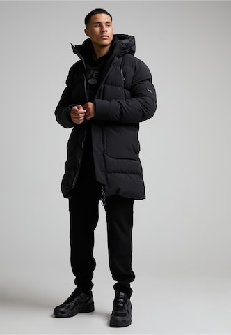 Manteau d’hiver 'Amicca' Zavetti Canada en noir