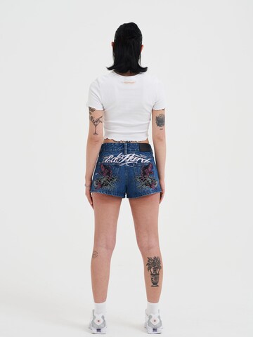 Ed Hardy Футболка 'Biene' в Белый