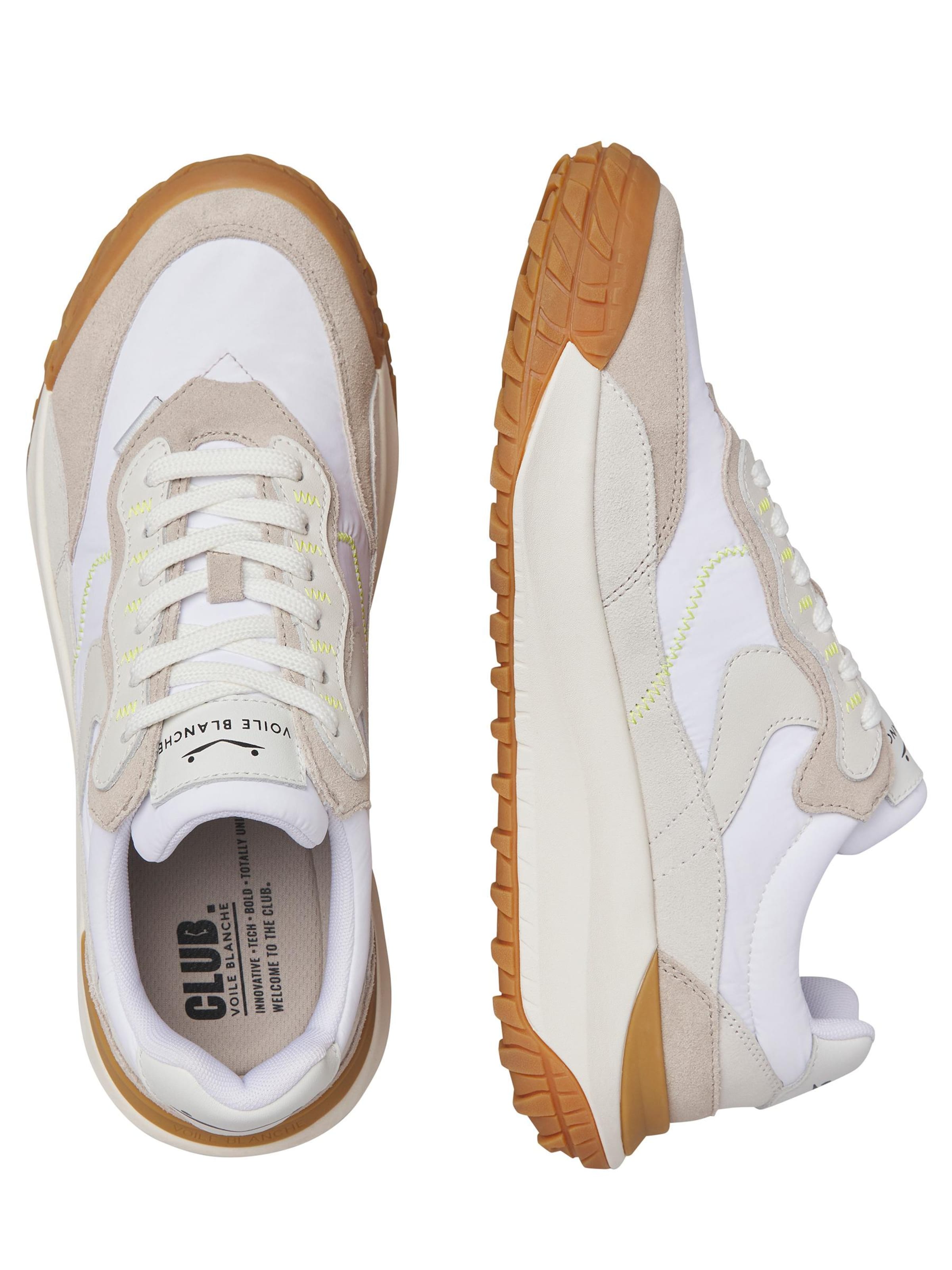 Voile blanche Platform trainers 'CLUB ACT.' in White