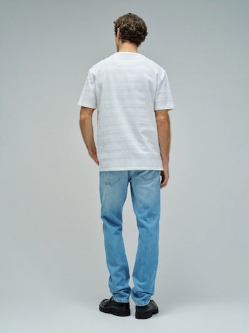 Salsa Jeans T-shirts in Weiß