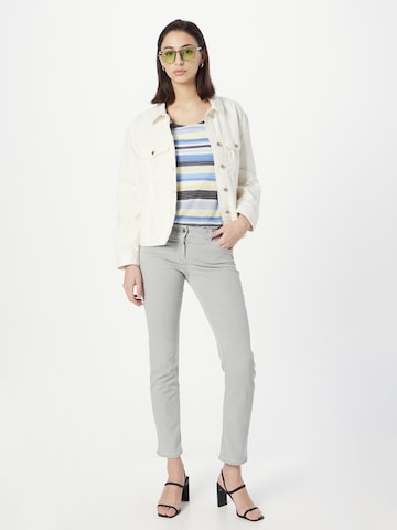 GERRY WEBER Slimfit Jeans in Grau